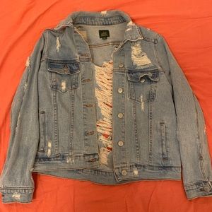 Wild Fable distressed jean jacket